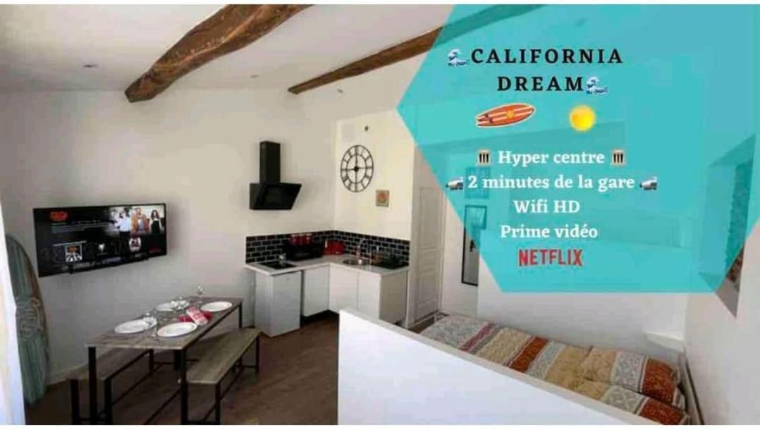 The California Dream - Hyper-Centre - 2Mn Gare Sncf - Wifi Netflix Gratuit Apartment นีออร์ ภายนอก รูปภาพ